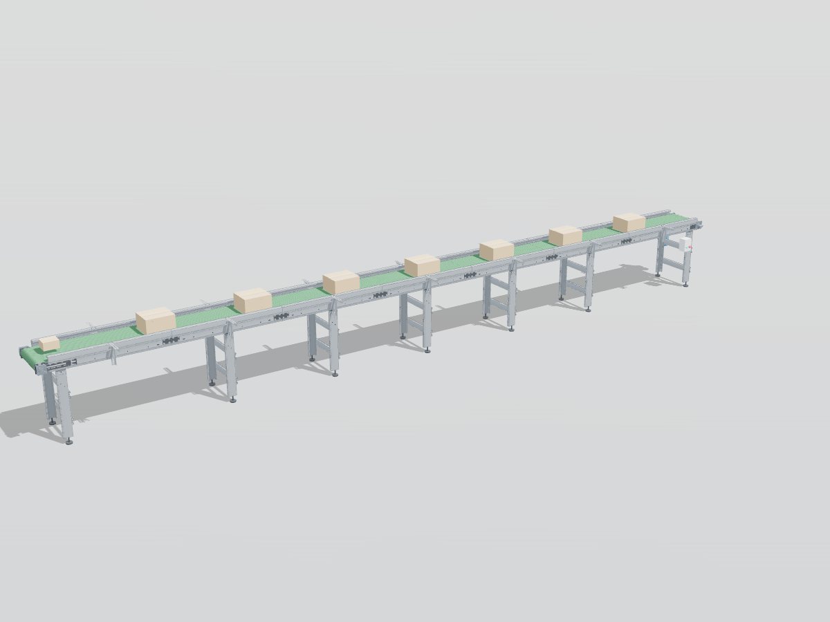 Конвейеры для производственных участков — 3D-модель
